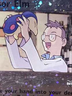 Pokemon TCG Professor Elm 003/009 Best of (2002) Vintage Reverse Holo - Image 2