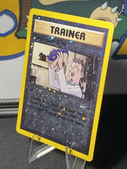 Pokemon TCG Professor Elm 003/009 Best of (2002) Vintage Reverse Holo - Image 4