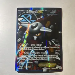 Pokemon Heatran EX 109/116 Plasma Freeze Ultra Rare Full Art Holo 180 HP Basic - Image 1