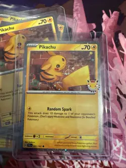 Pikachu 051/162 Stamped 2026 Pokemon Day 30 Promo TCG - Image 1