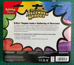 Pokemon TCG - Ascended Heroes Booster Pack - New & Sealed - Erika’s Tangela - Image 2