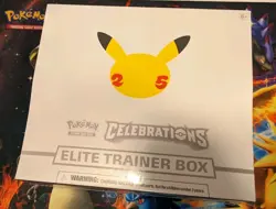 New Pokemon Celebrations Elite Trainer Box Pokemon TCG 25th Anniversary ETB - Image 2