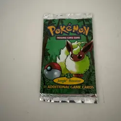 1999 Pokemon WOTC Jungle Booster Pack Sealed Flareon - Image 1