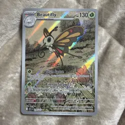 Beautifly 219/217 IR Ascended Heroes Evolution NM English Pokemon TCG - Image 1