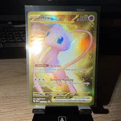 Pokemon Mew EX TCG 205/165 Sv: Scarlet & Violet 151 Holo Hyper Rare NM Condition - Image 1