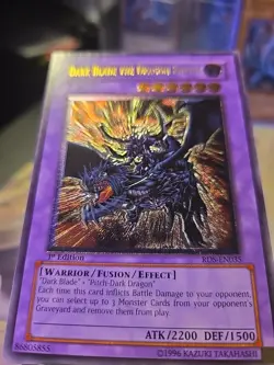 Yugioh DARK BLADE THE DRAGON KNIGHT RDS-EN035 Ultimate Rare 1st Edition NM - Image 2