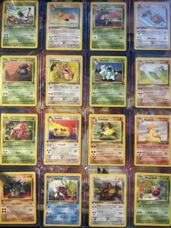 1st Edition Jungle Common/Uncommon NonHolo COMPLETE Set 32/64 Cards! 1999 JUNGLE - Image 1