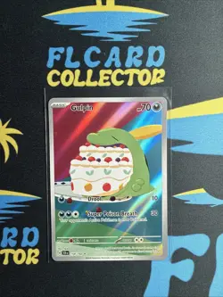 Pokemon Gulpin TCG 154/142 Sv07 Stellar Crown Holo Illustration Rare Card - Image 1