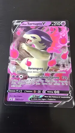 Hisuian Typhlosion V Swsh237 Swsh: Sword & Shield Promo Cards Holo Deutsch - Image 1