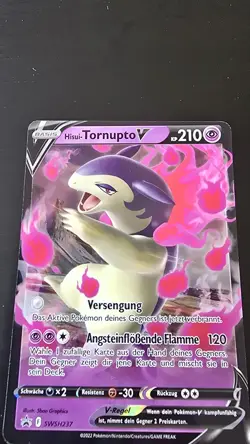 Hisuian Typhlosion V Swsh237 Swsh: Sword & Shield Promo Cards Holo Deutsch - Image 3