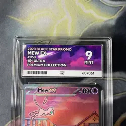 Mew EX 053 - Black Star Promo 151 UPC - Ace Mint 9 - Pokemon Card - Image 3