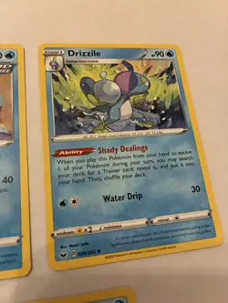 Lot Of 7 Sobble and Drizzile Pokemon Cards - Image 2