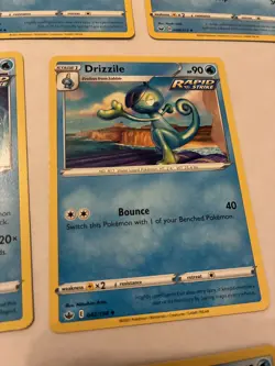 Lot Of 7 Sobble and Drizzile Pokemon Cards - Image 3