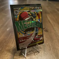 Pokemon TCG Mega Lucario EX Full Art Holo 340 HP 130/270 EX Japanese Card - Image 2
