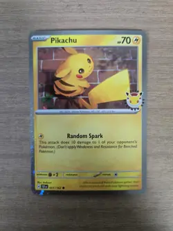 Pikachu (Pokemon Day 2026) 051/162 Miscellaneous Cards & Products Holo - Image 1