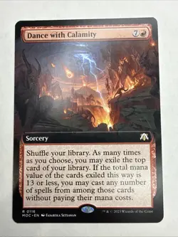 Dance with Calamity (Extended Art) Commander: March of the Machine Regular - Image 1