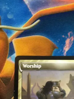 C5428 MAGIC MTG SIGNATURE SPELLBOOK GIDEON WORSHIP #007 LP RARE - Image 3