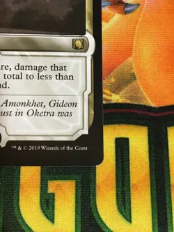 C5428 MAGIC MTG SIGNATURE SPELLBOOK GIDEON WORSHIP #007 LP RARE - Image 5