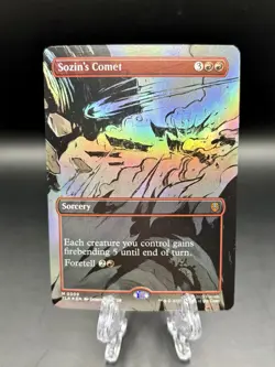 MTG Avatar-The Last Airbender: Sozin's Comet(0309) Borderless Foil - Image 1