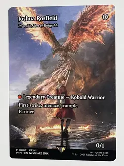 Joshua Rosfield Rograkh, Son of Rohgahh - English - MTG Final Fantasy Promo - NM - Image 2