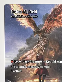 Joshua Rosfield Rograkh, Son of Rohgahh - English - MTG Final Fantasy Promo - NM - Image 5