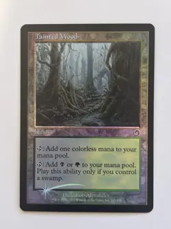 Tainted Wood, Torment, Mtg, Magic The Gathering Foil NM - Image 1