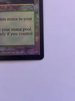 Tainted Wood, Torment, Mtg, Magic The Gathering Foil NM - Image 5