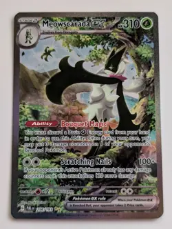 Meowscarada Ex - 256/193 Paldea Evolved Special Illustration Pokemon - NM - Image 1