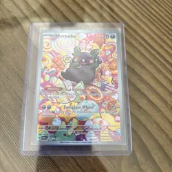 Pokemon TCG Morpeko 206/182 special illustration rare Paradox Rift - Image 1