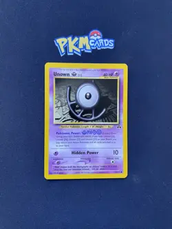 Pokemon TCG Unown U Neo Discovery 51/75 Regular MP. - Image 1