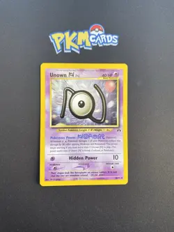 Pokemon TCG Unown N Neo Discovery 50/75 Regular LP. - Image 1