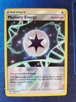 Pokemon TCG - Memory Energy 194/214 Reverse Holo - Sun & Moon Lost Thunder - NM - Image 1