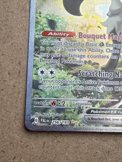 Meowscarada ex 256/193 Sv02: Paldea Evolved Holo Pokemon TCG - Image 4