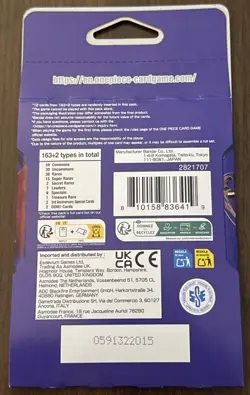 One Piece OP14-EB04 Single Sleeved Booster Pack English New In Hand Bandai Namco - Image 2