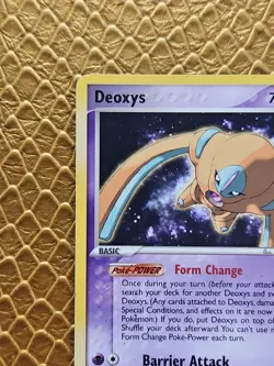 Pokemon TCG Deoxys EX Promo Card 18/107 Regular LP 2005 - Image 2