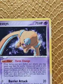 Pokemon TCG Deoxys EX Promo Card 18/107 Regular LP 2005 - Image 3