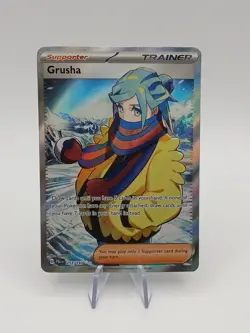 Pokemon TCG Grusha Paldea Evolved Trainer Full Art Ultra Rare Card 253/193 - Image 1
