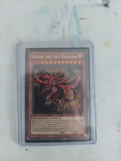 Yu-Gi-Oh Slifer the Sky Dragon KICO-EN063 Ultra Rare Pharaoh's Card - Image 1