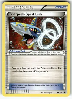 Sharpedo Spirit Link XY201 XY Promos LP Pokemon Card TCG - Image 1