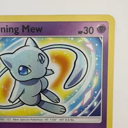 Pokemon TCG Shining Mew Holo Rare Card 40/73 Shining Legends NM 2017 Pokemon - Image 3
