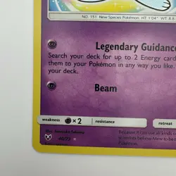 Pokemon TCG Shining Mew Holo Rare Card 40/73 Shining Legends NM 2017 Pokemon - Image 5