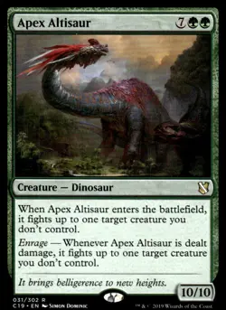 2019 Commander 2019 Apex Altisaur Commander/Rare #31 - Image 1