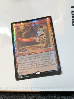 Sword of Fire and Ice Masterpiece Series: Kaladesh Inventions Foil Mtg Magic - Image 1