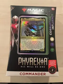 MTG Phyrexia All Will Be One Commander Deck: Corrupting Influence Factory Sealed - Image 1