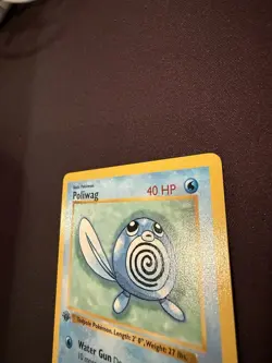 Pokemon TCG 1st Edition Shadowless Poliwag 59/102 Excellent Condition!!! - Image 4
