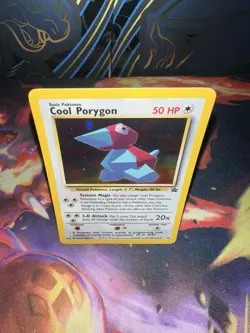 Pokemon Cool Porygon 15/53 Wotc Promo Holo 50 HP Basic 2000 - Image 2