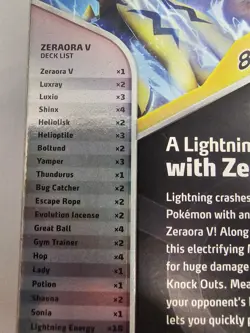Pokemon TCG ZERAORA V Battle Deck - NEW SEALED - U.S. SELLER - FAST SHIPPING - Image 5
