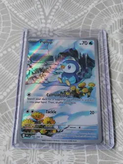 Pokemon TCG - Piplup 98/94 - Illustration Rare - Phantasmal Flames - NM - Image 1