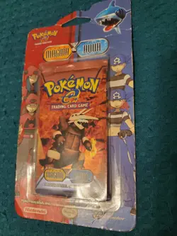 Pokemon EX Team Magma vs Aqua Blister Booster Pack (Aggron Art) 2003 E - Series - Image 2