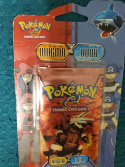 Pokemon EX Team Magma vs Aqua Blister Booster Pack (Aggron Art) 2003 E - Series - Image 4